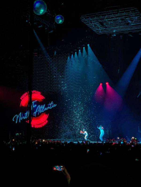 The O2, London, block: 103, row: C, seat: 101