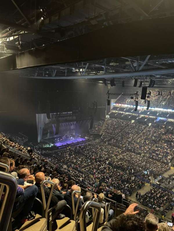 The O2, London, block: 406, row: P, seat: 590