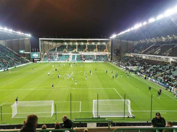 Easter Road Stadium, block: 23, row: FF, seat: 53