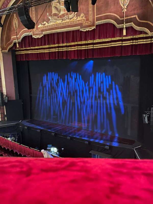 Liverpool Empire, block: Circle, row: A, seat: 17