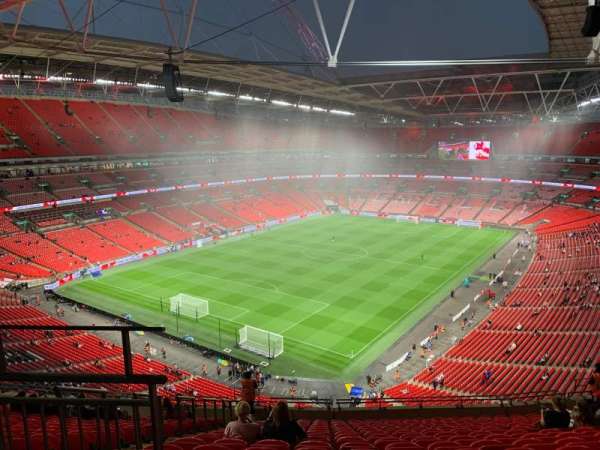 Wembley Stadium, block: 535, row: 17, seat: 255