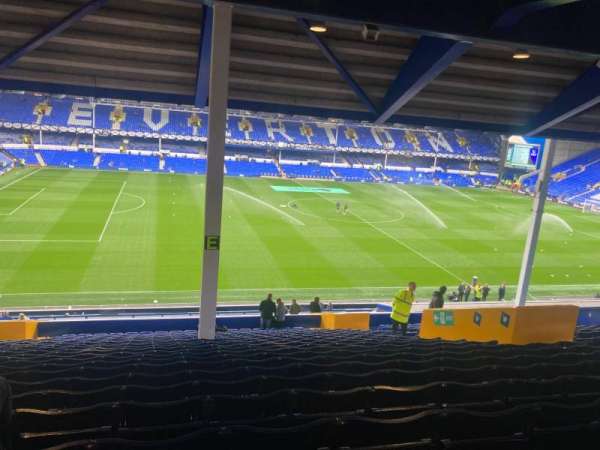 Goodison Park, block: Ms1, row: Gg, seat: 38