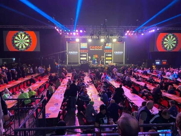 First Direct Bank Arena, block: 105, row: 4, seat: 13