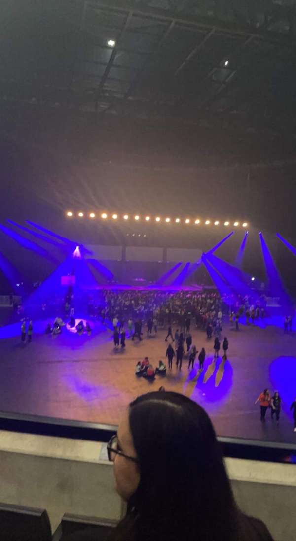OVO Hydro, block: 208, row: D, seat: 123
