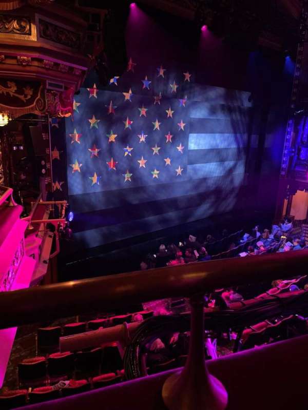Belasco Theatre, block: Mezzanine L, row: A, seat: 19