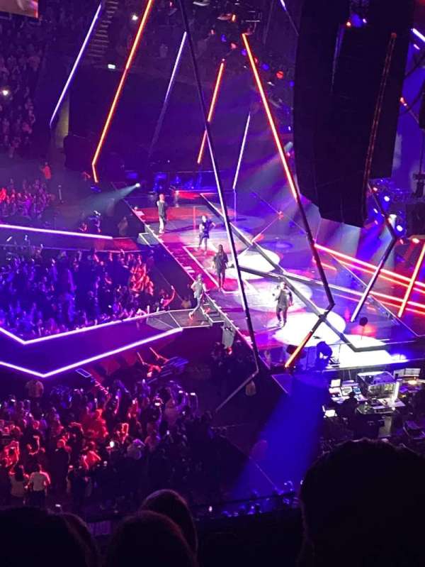 The O2, London, block: 420, row: F, seat: 37
