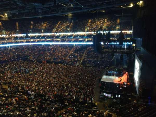The O2, London, block: 422, row: A, seat: 975