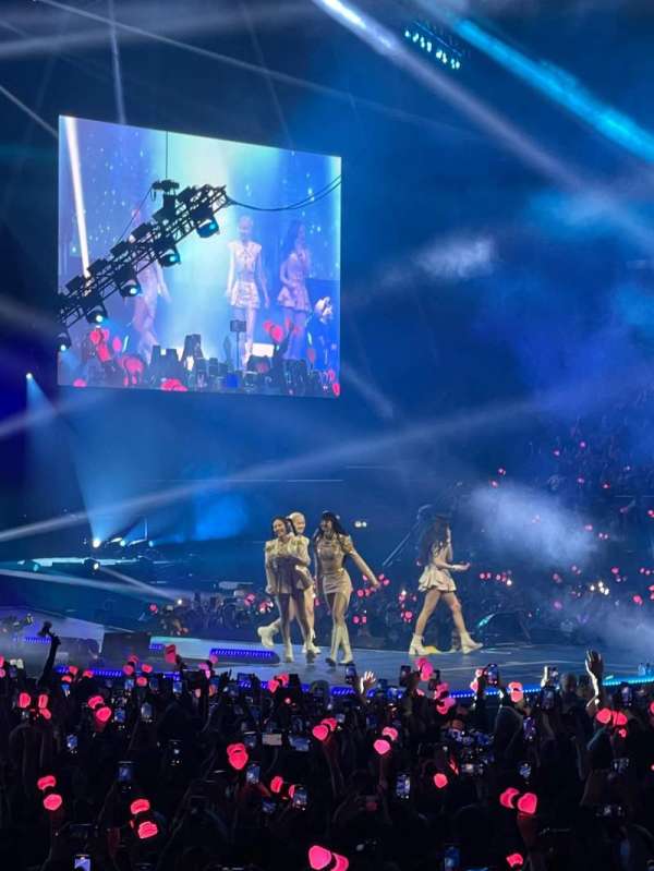 The O2, London, block: 102, row: G, seat: 85