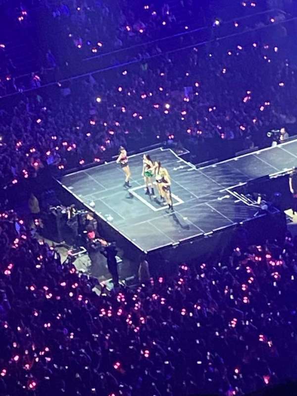 The O2, London, block: 419, row: M, seat: 892