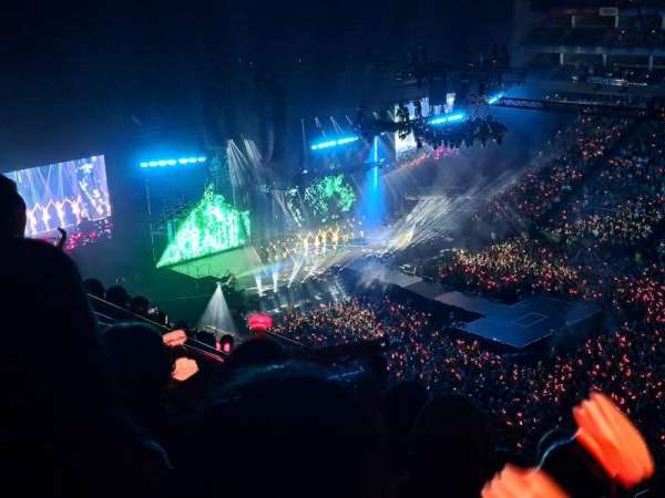 The O2, London, block: 405, row: K, seat: 571