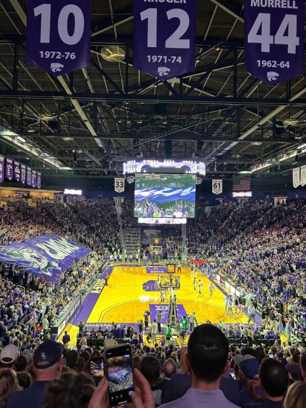 Bramlage Coliseum, block: 14, row: 25, seat: 3