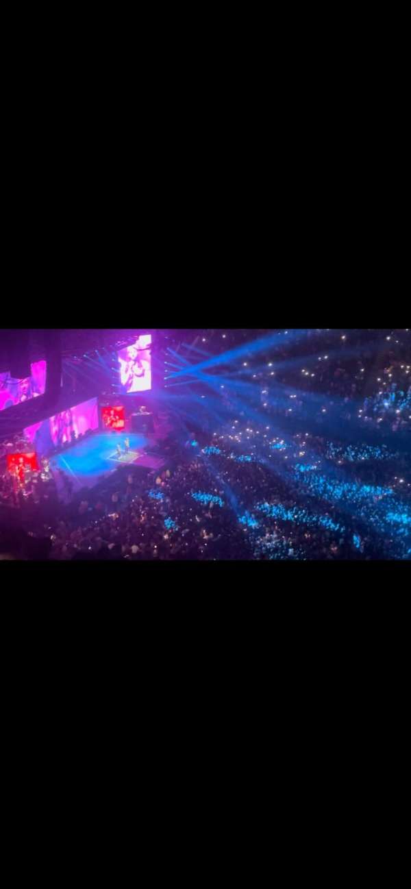 The O2, London, block: 404, row: M, seat: 526