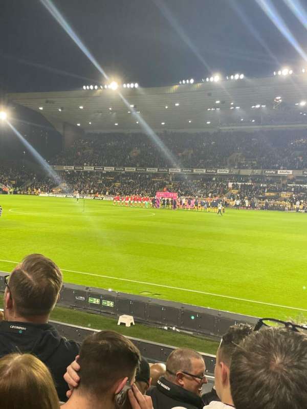 Molineux Stadium, block: JL2, row: K, seat: 52