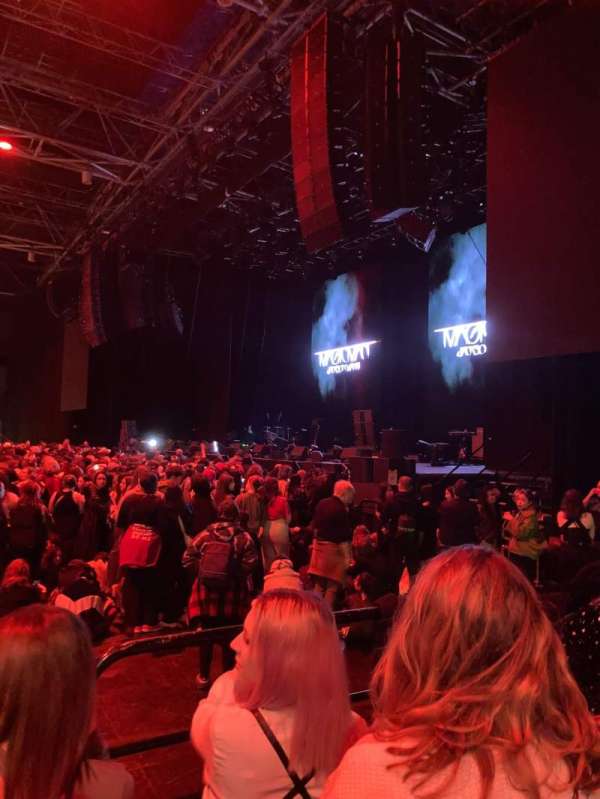 Zénith Paris, block: U, row: 7