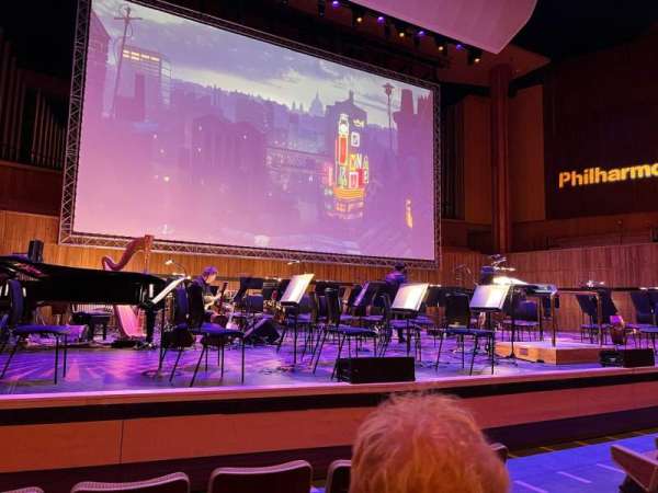 Royal Festival Hall, block: Blue, row: D, seat: 32