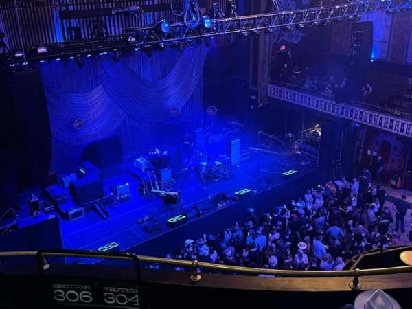 The Tabernacle, block: 304, row: E, seat: 9
