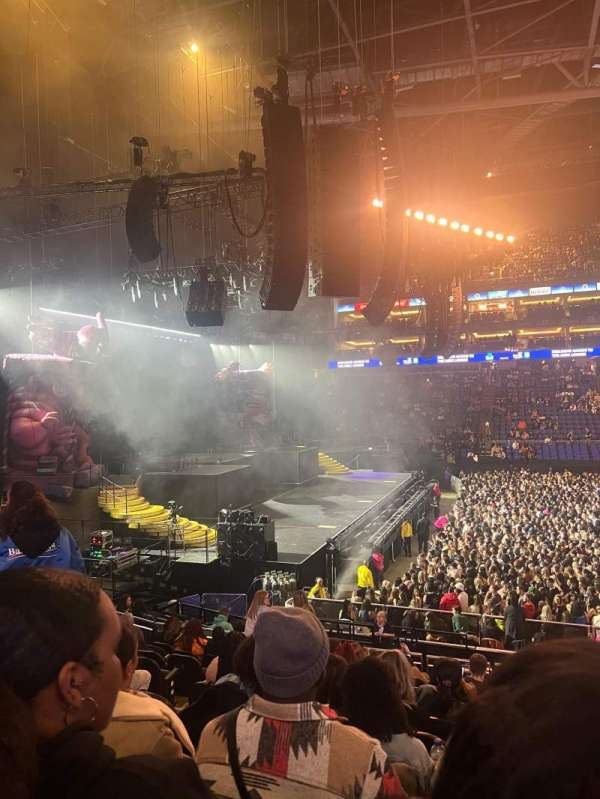 The O2, London, block: 101, row: T, seat: 34