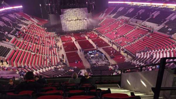Moda Center, block: 328, row: J, seat: 5
