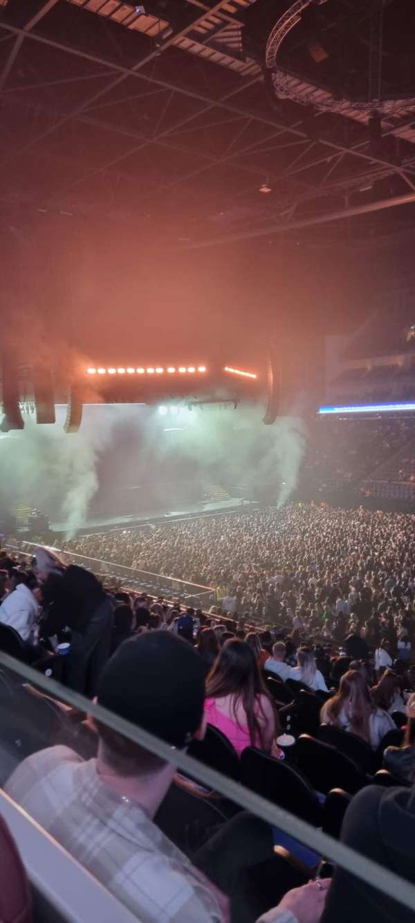 The O2, London, block: 104, row: A, seat: 84