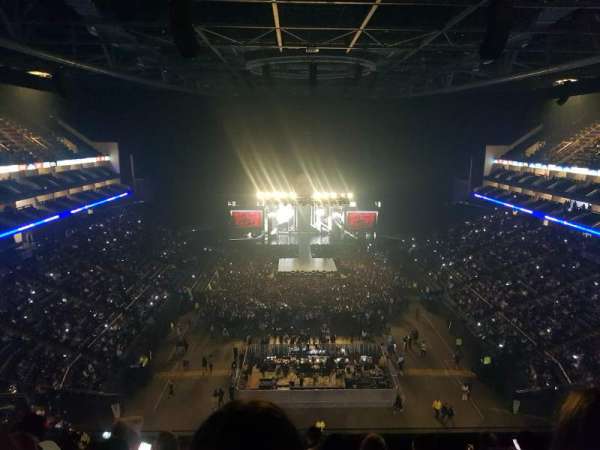 The O2, London, block: 411, row: G, seat: 716