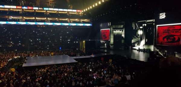 The O2, London, block: 112, row: R, seat: 368