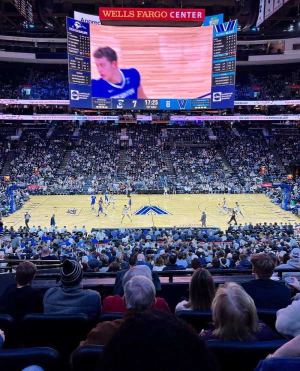 Xfinity Mobile Arena, block: C1, row: 4, seat: 5