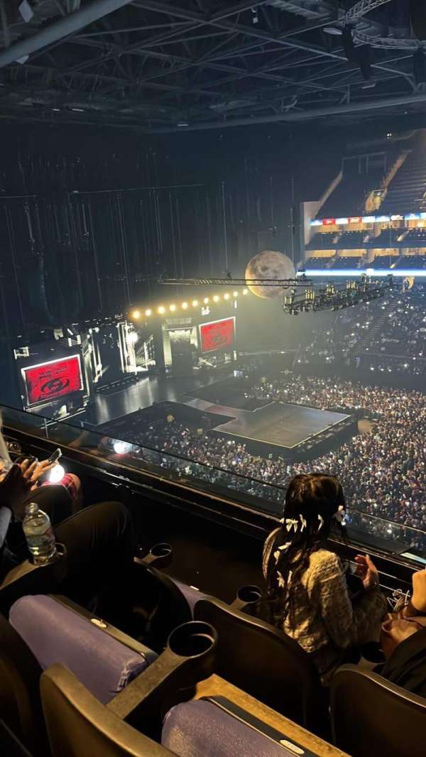 The O2, London, block: 405, row: C, seat: 552