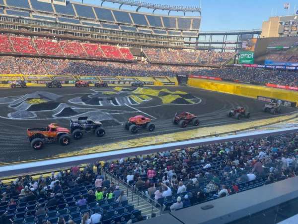 Gillette Stadium, block: CL34, row: 1, seat: 10