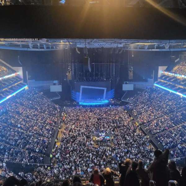 The O2, London, block: 411, row: R, seat: 706