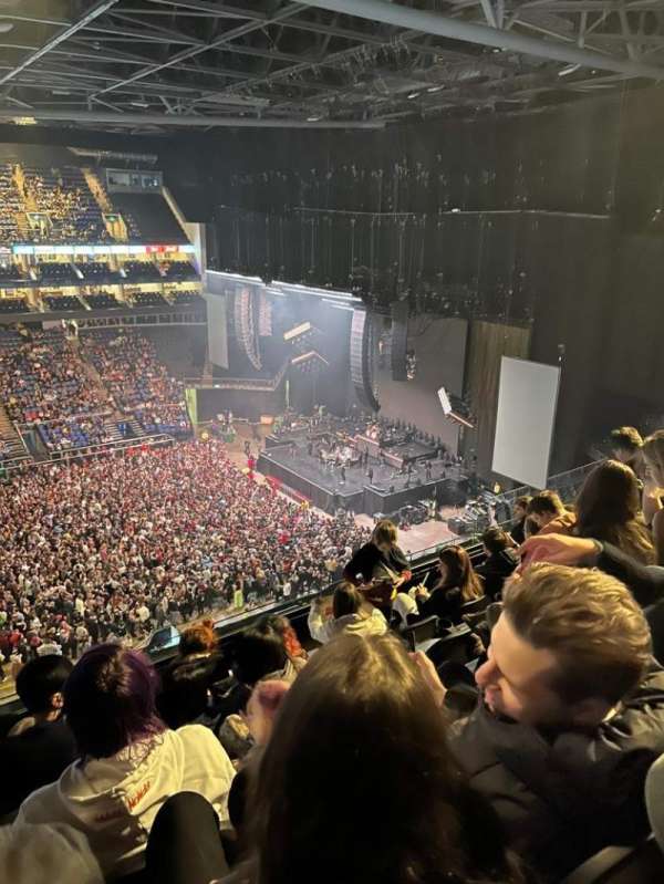 The O2, London, block: 419, row: F, seat: 917