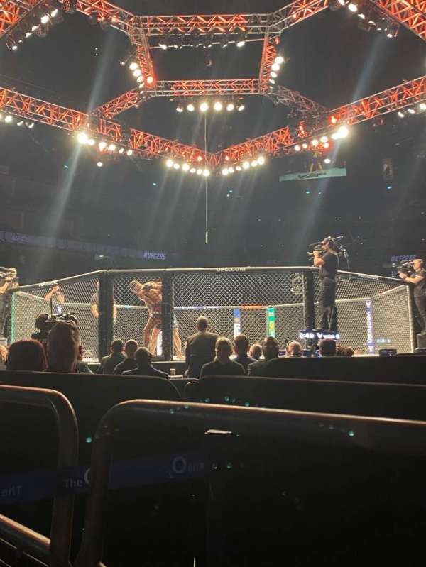 The O2, London, block: FL A3, row: D, seat: 52