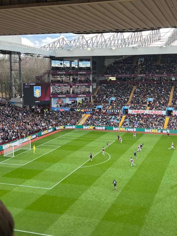 Villa Park, block: P5, row: RR, seat: 174