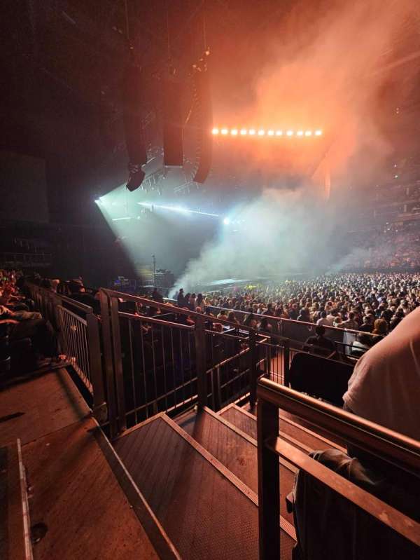 The O2, London, block: 102, row: H, seat: 50