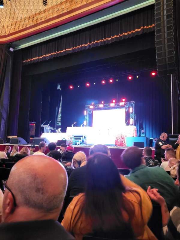 O2 Apollo Manchester, block: Stalls, row: K, seat: 11
