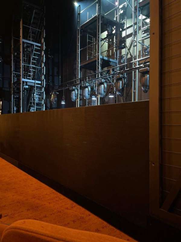 Music Box Theatre, block: Orchestra R, row: C, seat: 10