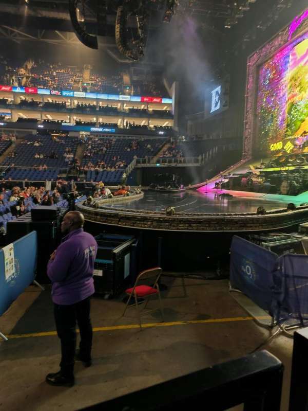 The O2, London, block: 112, row: C, seat: 3884