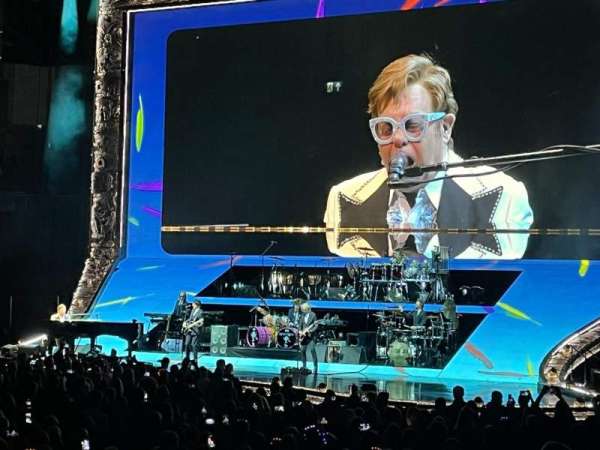 The O2, London, block: 111, row: E, seat: 345