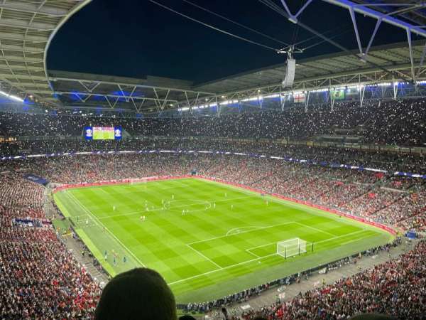 Wembley Stadium, block: 544, row: 14, seat: 128