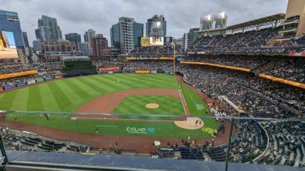 Petco Park, block: 310, row: 1, seat: 4