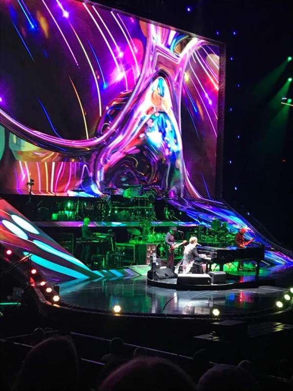 The O2, London, block: 101, row: H, seat: 39