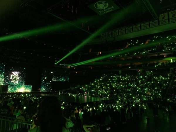Prudential Center, block: 20, row: 8, seat: 8