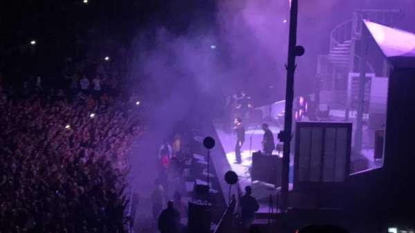 The O2, London, block: 113, row: U, seat: 396