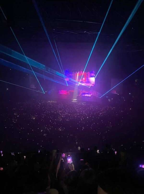 OVO Hydro, block: 331, row: CC, seat: 231