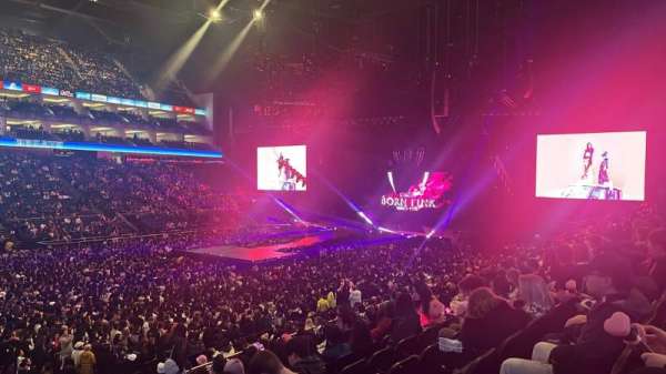The O2, London, block: 110, row: T, seat: 303