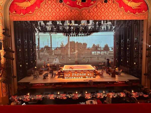 Bernard B. Jacobs Theatre, block: Mezzanine C, row: A, seat: 109