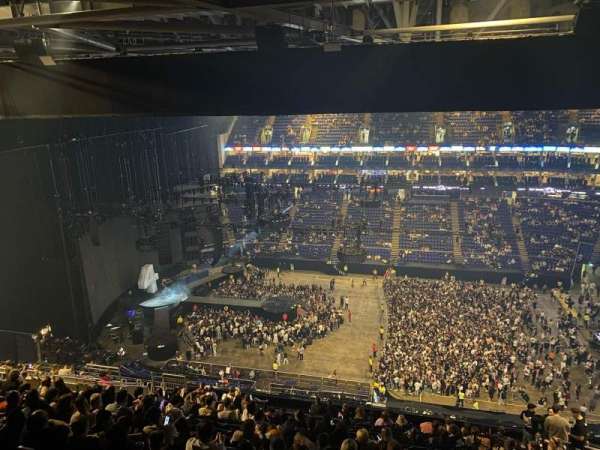 The O2, London, block: 404, row: T, seat: 38