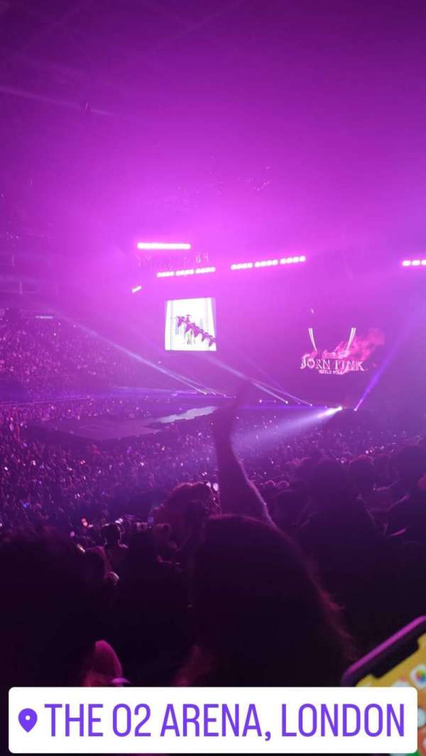 The O2, London, block: 110