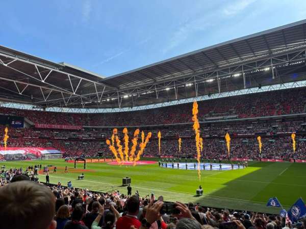 Wembley Stadium, block: 140, row: 21, seat: 205