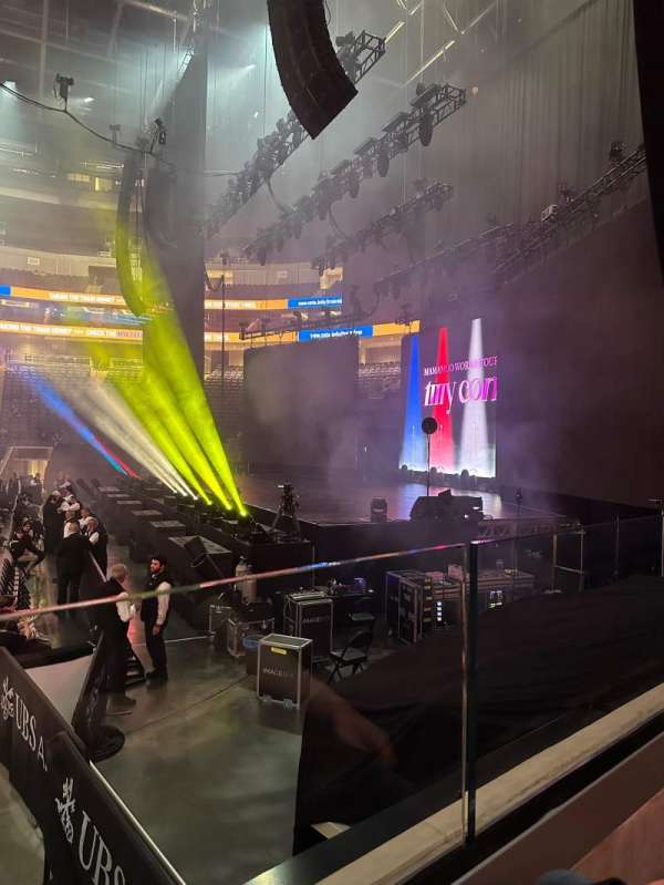 UBS Arena, block: 102, row: 8, seat: 10