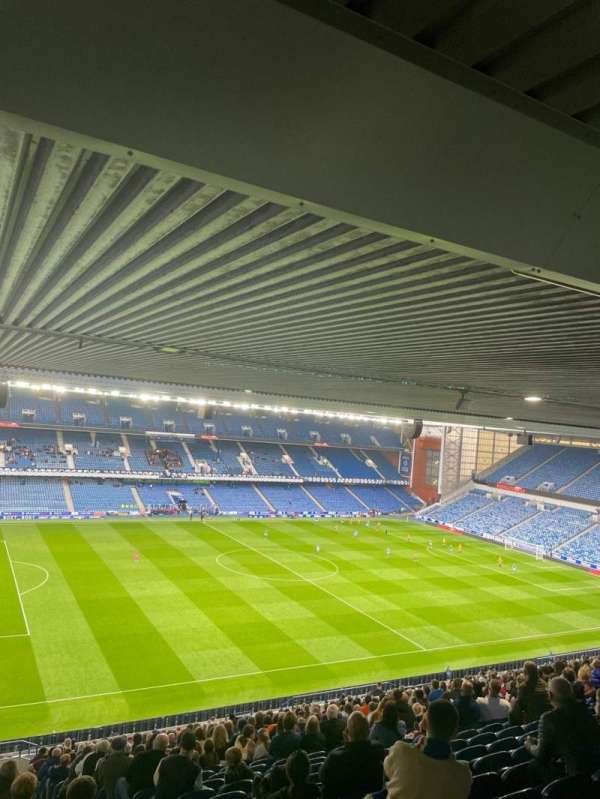 Ibrox Stadium, block: GR7, row: FF, seat: 208